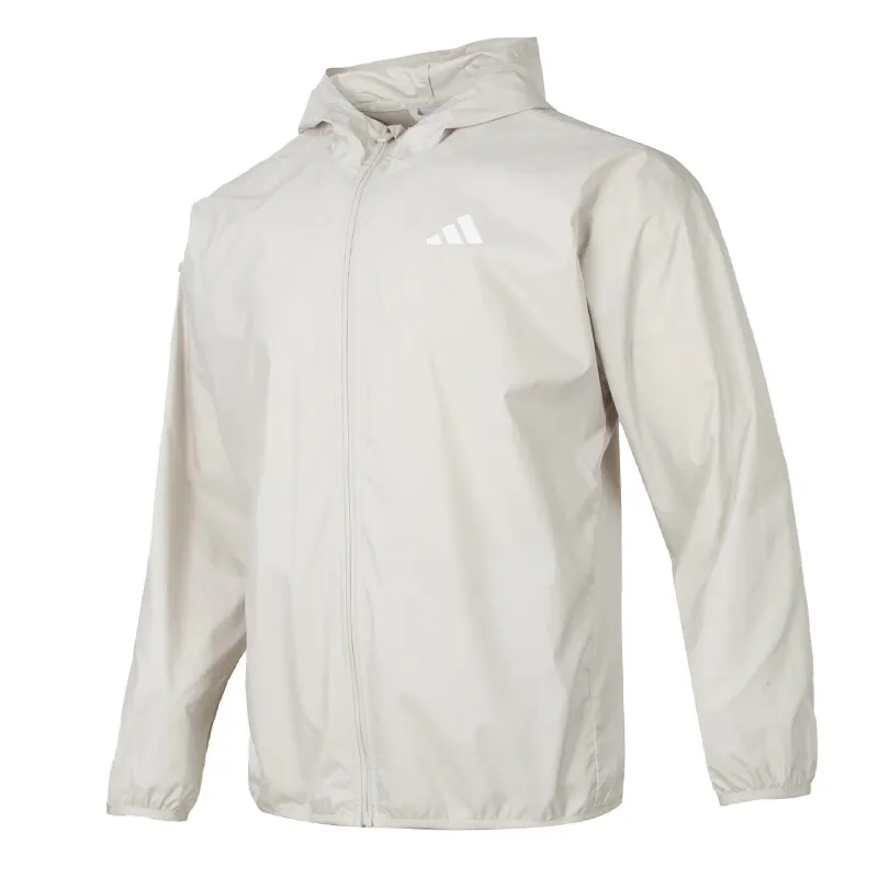 Adidas ESSENTIALS WINDBREAKER Jacket Men's Gray