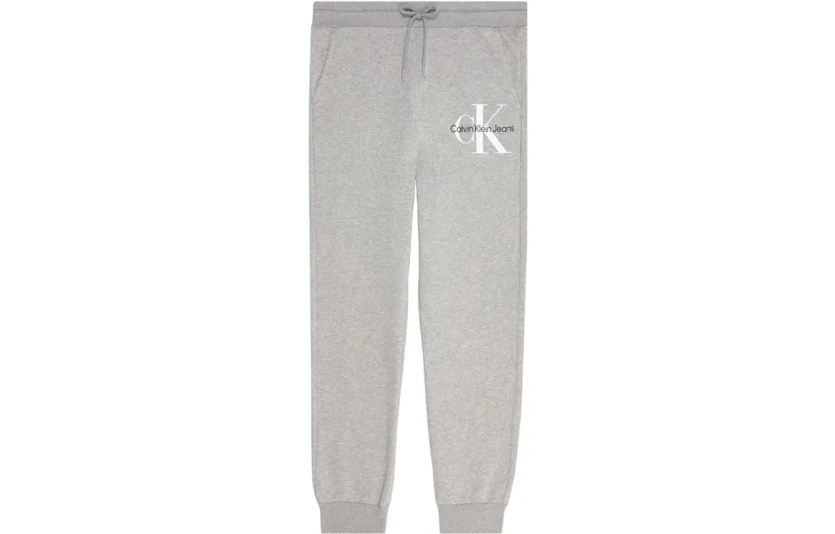 CALVIN KLEIN Knitted Sweatpants Men's Gray