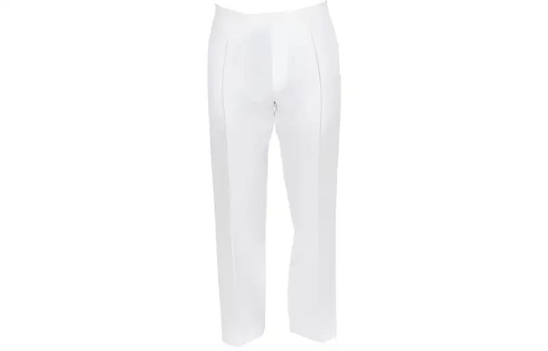 DIOR Quarterly New Products Casual Pants Men's White Moderate Straight Fit Pants