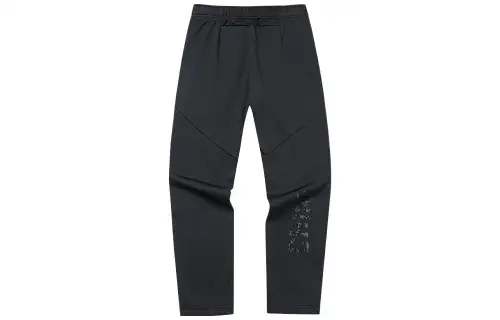 Anta Champion All Weather Collection Knitted Sweatpants Men's Black