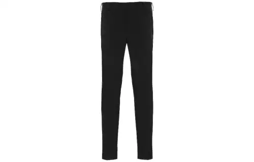 PRADA Casual Pants Men's Black Moderate Straight Fit Pants