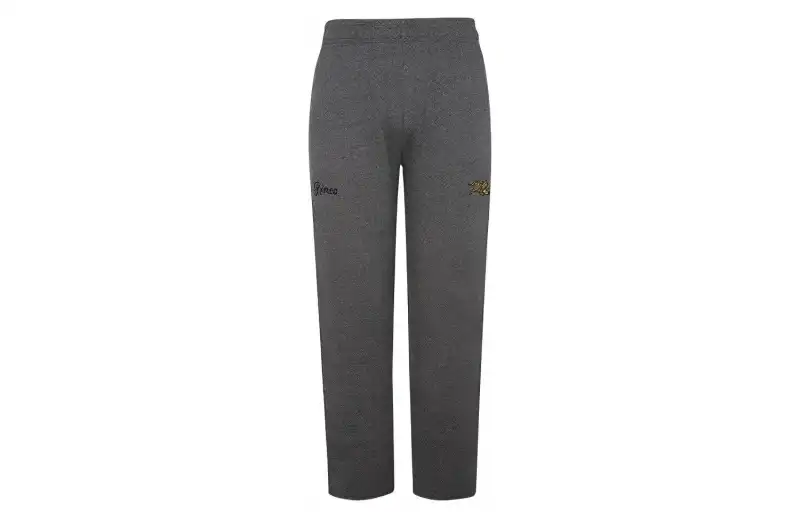 KENZO Casual Pants Men's Gray Moderate Straight Fit Pants