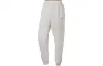 Li Ning Fitness Series Knitted Sweatpants Men's Heather Gray Tile Gray Moderate Cuffed Pants