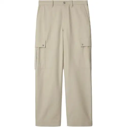 Burberry Cargo Pants Men's Ivory White