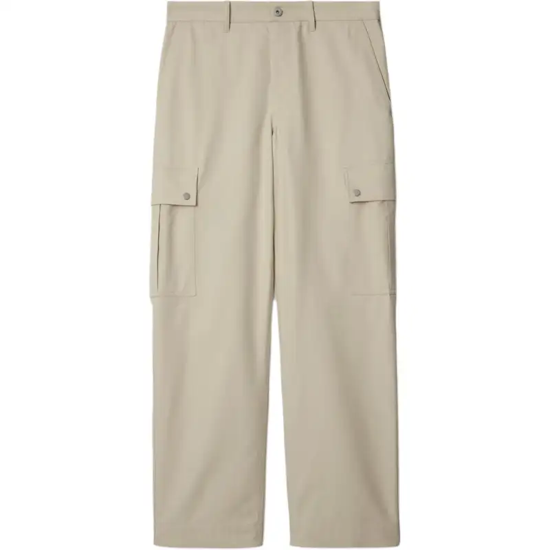 Burberry Cargo Pants Men's Ivory White