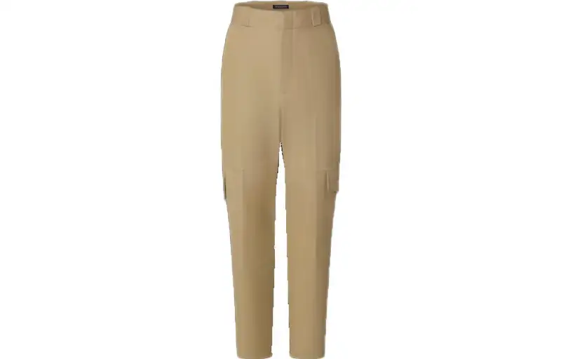 LOUIS VUITTON FW22 Casual Pants Men's Beige