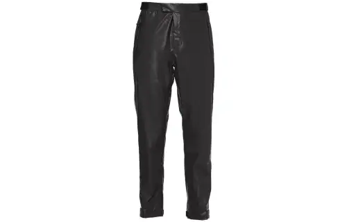 PRADA Casual Pants Men's Black Moderate Straight Fit Pants