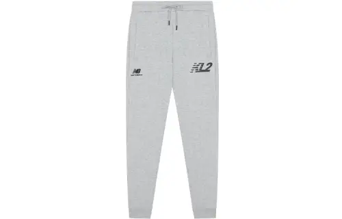 New Balance Casual Pants Men's Gray Moderate Cuffed Pants