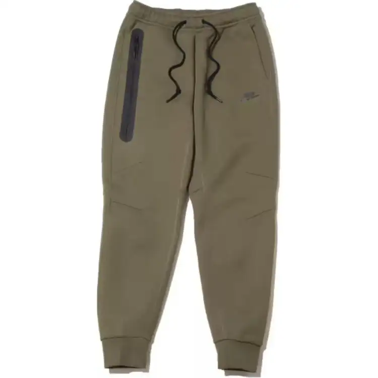 Nike Knitted Sweatpants Men's Olive Green Moderate Other