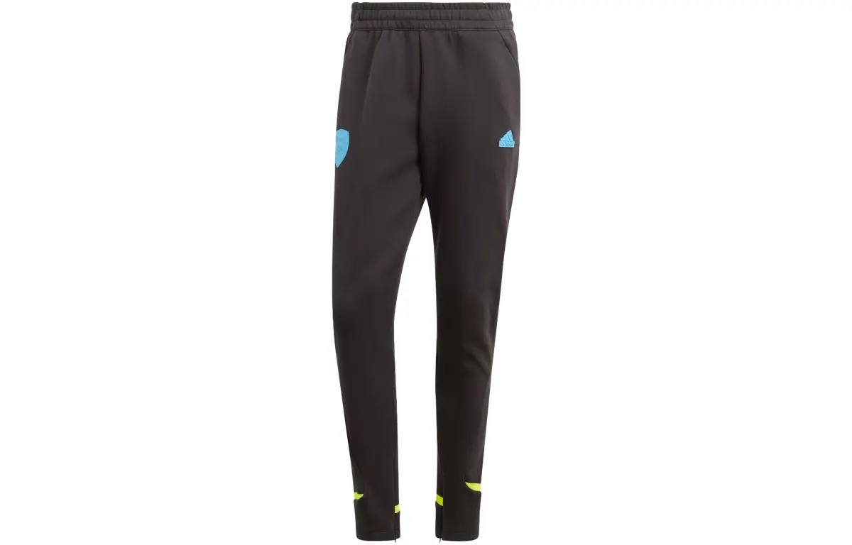 Adidas Arsenal Knitted Sweatpants Men's Black Moderate Tapered Pants