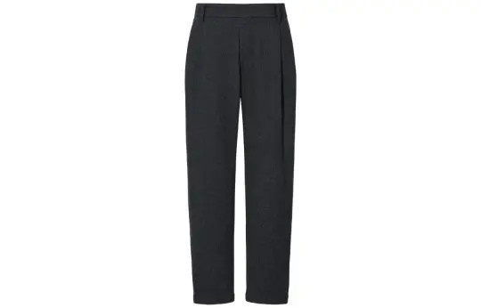 UNIQLO Jil Sander Straight Fit Casual Pants Men's Black