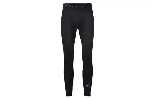 Li Ning Badminton Collection Knitted Sweatpants Men's Black Moderate Slim Fit Pants