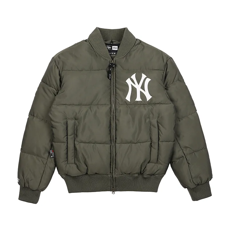 New Era New Era X MLB Puffer Jacket Unisex Green