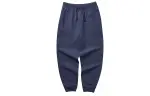 Skechers Sweatpants Knitted Sweatpants Men's Marine Blue/00DU Thickened Cuffed Pants