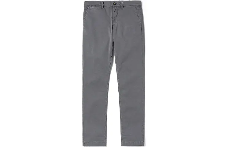 Timberland Casual Pants Men's Gray Moderate Slim Fit Pants