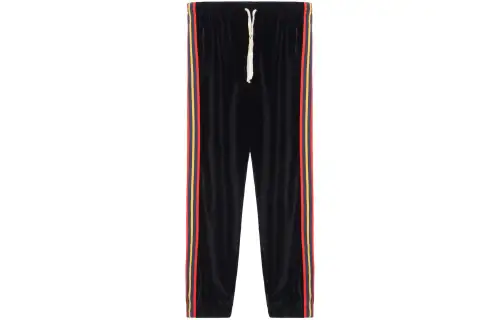 【Previous Season】Chenille jogging pant with patch
