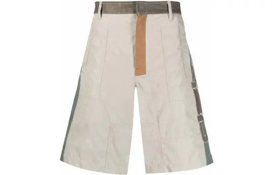 DIESEL Casual Pants Men's Khaki Moderate Straight Fit Pants