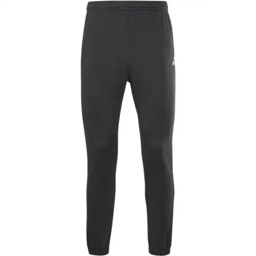 Reebok Knitted Sweatpants Men's Black Moderate Cuffed Pants