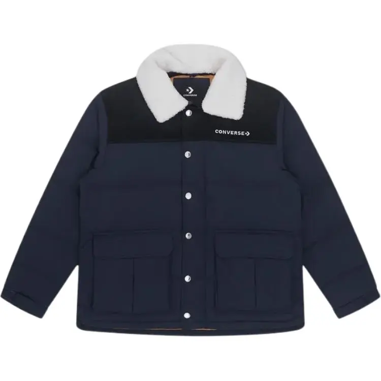 Converse Down Jacket Men's Blue