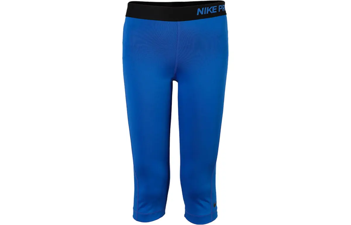 Nike Knitted Sweatpants Men's Blue Moderate Slim Fit Pants