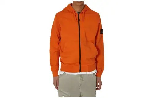 STONE ISLAND Jackets & Coats Men's Orange
