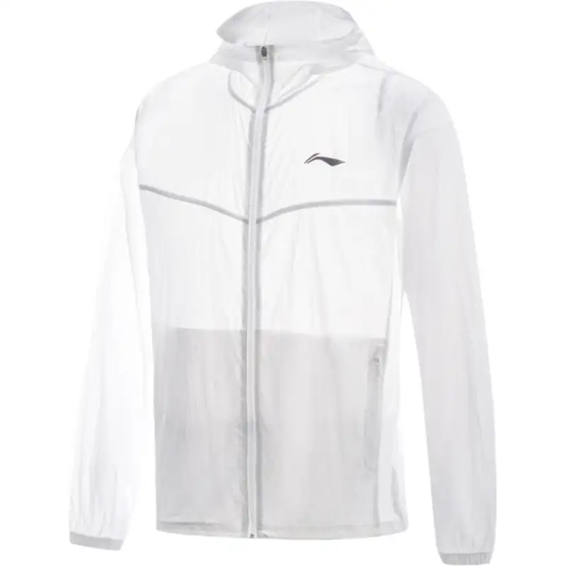 Li Ning Trench Coat Men's Standard White