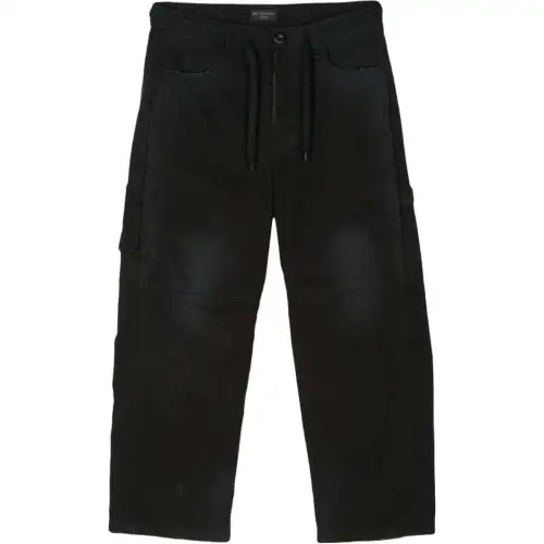 Balenciaga Cotton Cropped Cargo Trousers