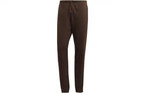 Adidas Originals ESSENTIALS Knitted Sweatpants Men's Dark Brown Moderate Cuffed Pants