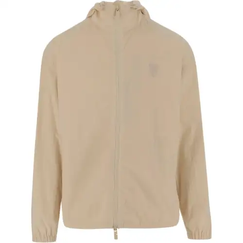 Burberry logo-embroidered jacket