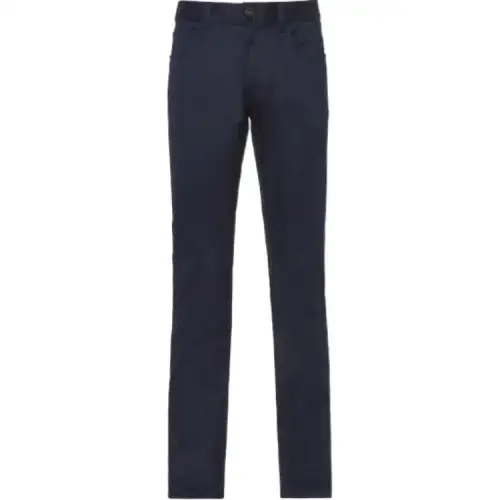 PRADA Casual Pants Men's Marine Blue Moderate Slim Fit Pants