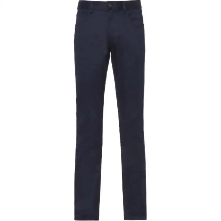 PRADA Casual Pants Men's Marine Blue Moderate Slim Fit Pants