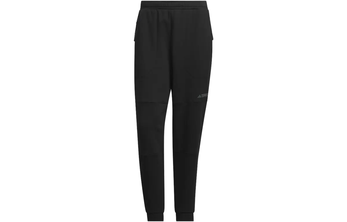 Adidas FRENCH TERRY SWEAT TROUSERS Knitted Sweatpants Men's Black