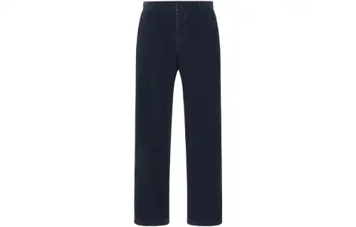 THE ROW Jeans Men's Blue Moderate Straight Fit Pants