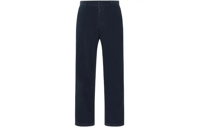 THE ROW Jeans Men's Blue Moderate Straight Fit Pants