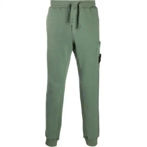 STONE ISLAND Cargo Pants Men's Green
