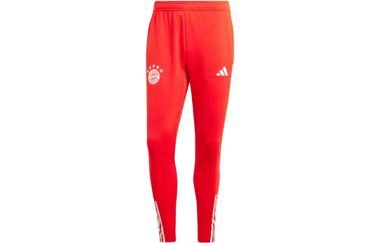 Adidas Fc Bayern Tiro 23 Training Pants Knitted Sweatpants Men's Red