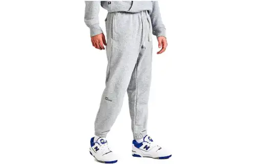 New Balance Knitted Sweatpants Men's Gray Moderate Sweatpants