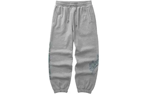 Skechers Colorful Knitted Sweatpants Men's Thickened Cuffed Pants