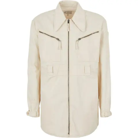 Maison Margiela Zipped-up Fastening Sports Jacket