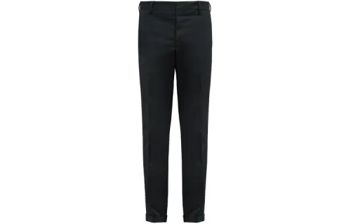 PRADA Casual Pants Men's Black Moderate Straight Fit Pants