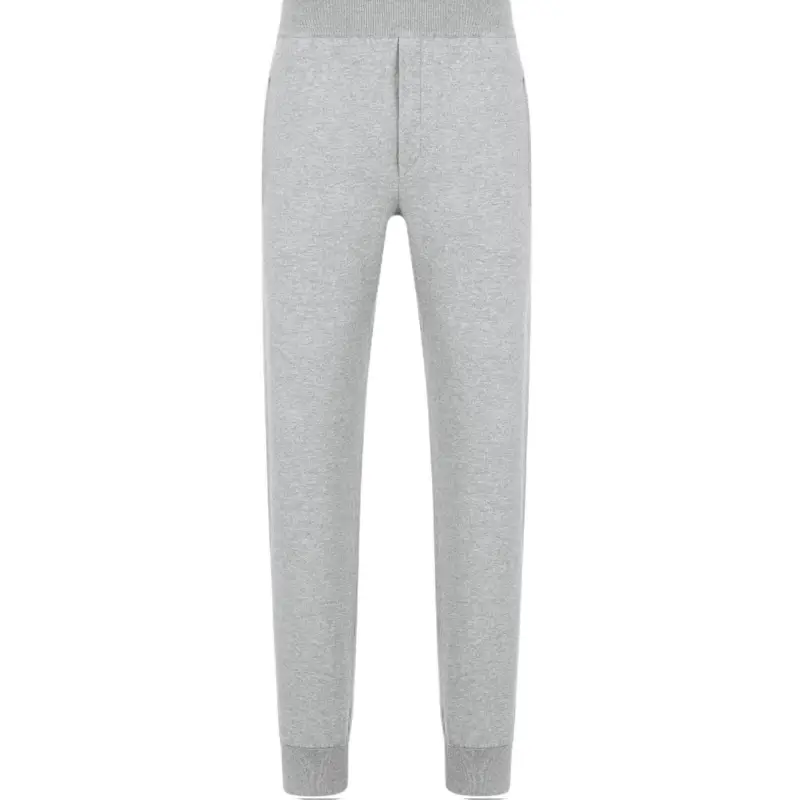 DIOR Knitted Sweatpants Men's Gray Moderate Other