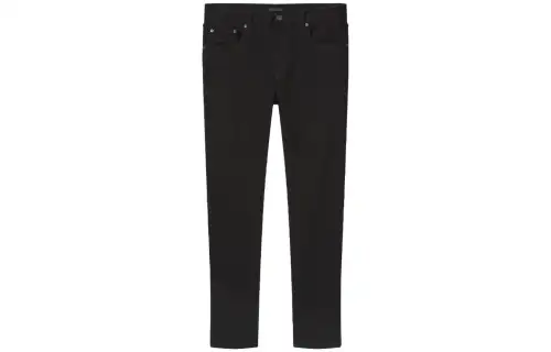 UNIQLO Jeans Men's Black Moderate Straight Fit Pants