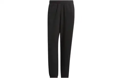 Adidas Originals Knitted Sweatpants Unisex Black Moderate Cuffed Pants