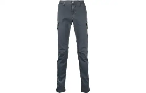 STONE ISLAND Casual Pants Men's Blue Moderate Other