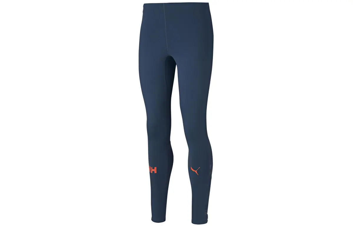 PUMA Knitted Sweatpants Men's Dark Blue Thin Other