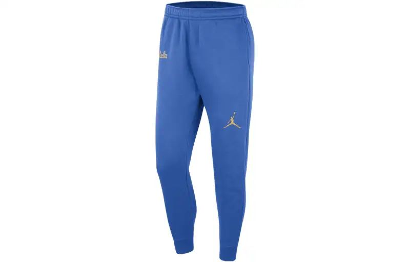 Jordan UCLA Club Fleece Knitted Sweatpants Men's Blue