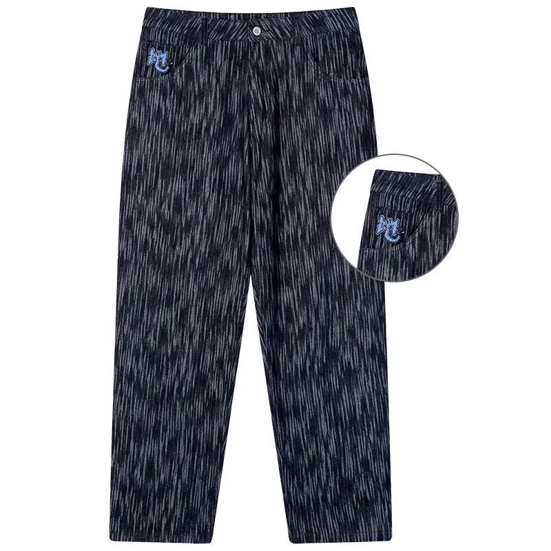 MIND ERROR Jeans Unisex Moderate Straight Fit Pants
