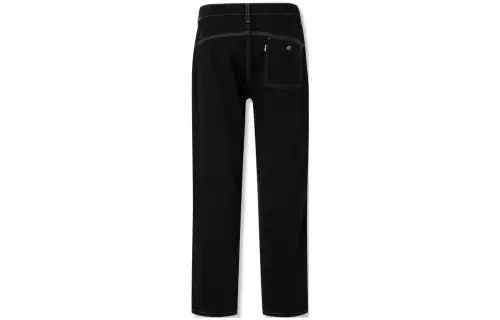 Levis Jeans Men's Black Moderate Straight Fit Pants