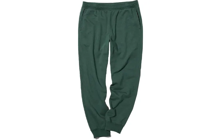 UNIQLO Knitted Sweatpants Unisex Dark Green Moderate Sweatpants