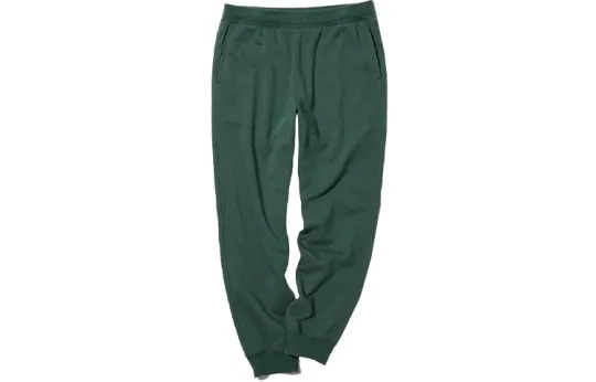 UNIQLO Knitted Sweatpants Unisex Dark Green Moderate Sweatpants
